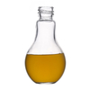 Diseño de bombilla 380ml Botellas de vidrio para beber Envases de bebidas