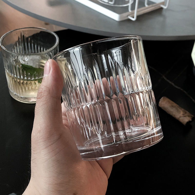 Copas de licor de vidrio 340ml Venta caliente para brandy vodka