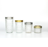 Frascos de cristal caviar frascos de vidrio fábrica de fábrica venta directa