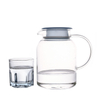 Juegos de vasos de vidrio para uso familiar de envases de té de la serie de hervidor de agua clara